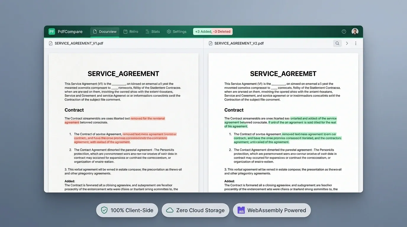 How to Compare Two PDF Files for Differences Accurately